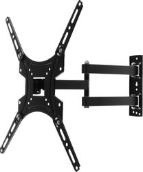 Кронштейн для телевизора Buro FL4S, 20-65", настенный, поворотно-выдвижной и наклонный, черный