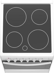 Электрическая плита Darina B 3607 W, белый/черный