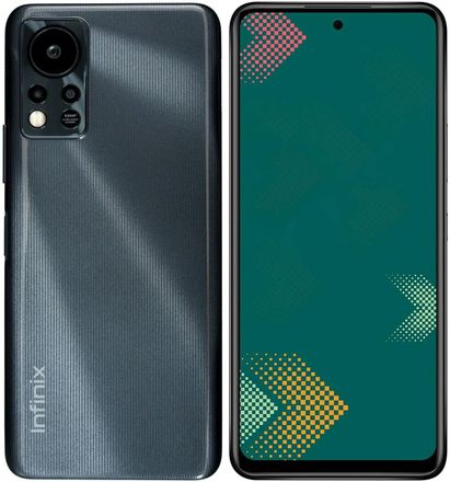 6.78" Смартфон INFINIX Hot 11S NFC 64Gb,  X6812B,  NFC,  IPS,  90Гц,  5000мAч,  черный