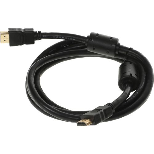 Кабель аудио-видео Buro HDMI 1.4, HDMI (m) - HDMI (m), ver 1.4, 1.8м, ф/фильтр, черный [hdmi-19m/19m-1.8m-mg]