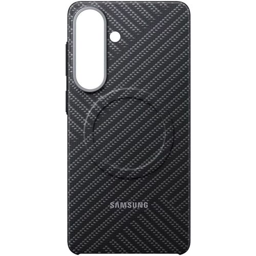 Чехол (клип-кейс) Samsung Carbon Magnet Case, для Samsung Galaxy S26+, серый [ef-ks947ssegru]