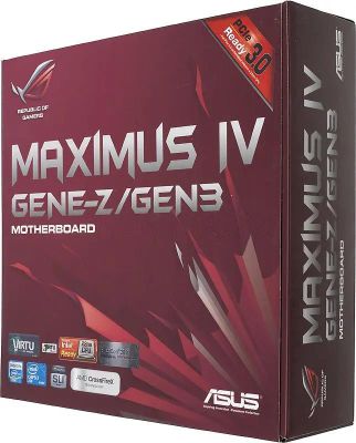 Материнская плата ASUS MAXIMUS IV GENE-Z/GEN3, LGA 1155, Intel Z68