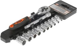 Набор торцевых головок AV STEEL AV-011412 в компл.:13 предметов