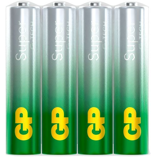 AAA Батарейка GP Super 24AA21RA-2CRS4, 4 шт.
