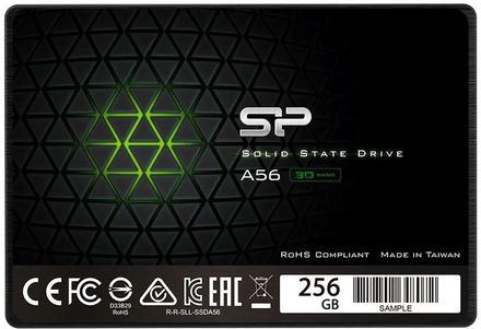 256ГБ SSD накопитель Silicon Power Ace A56 SP256GBSS3A56B25 2.5", SATA III, SATA