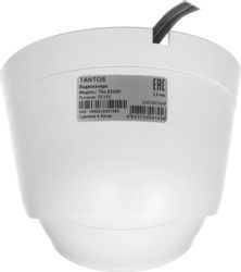 Камера видеонаблюдения аналоговая TANTOS TSc-E2HDf,  белый