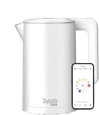 Чайник электрический RED SOLUTION RK-M216S SkyKettle, 1.7л, металл/пластик