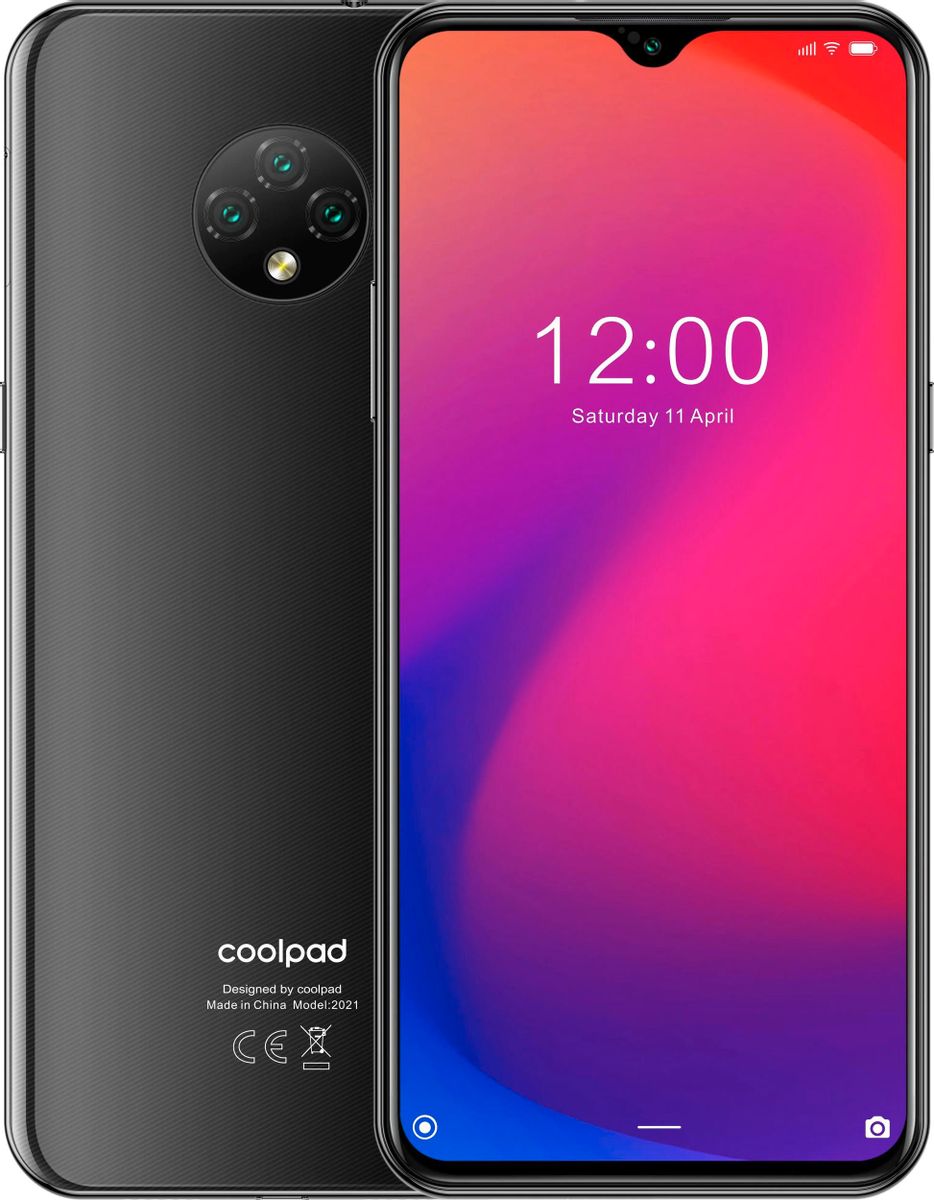 Смартфон ARK CoolPad N7 Air 2/16Gb, черный – купить в Ситилинк | 1727913