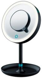 Зеркало Косметическое зеркало Beurer BS45 Limited Edition, круглое, 17.5см, с подсветкой, черный