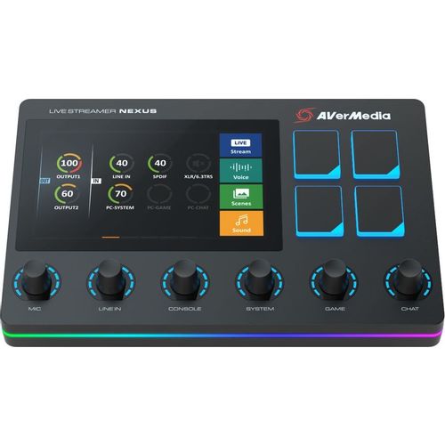 Усилитель для наушников AVerMedia NEXUS, стационарный, черный