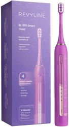 Электрическая зубная щетка REVYLINE RL 070, цвет: фиолетовый