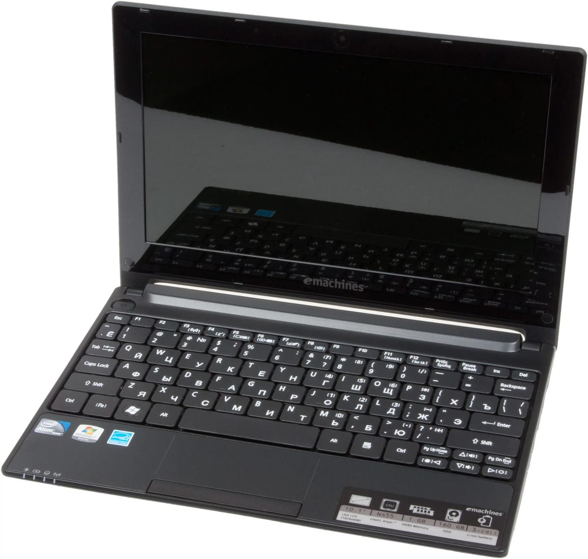Характеристики Нетбук Acer eMachines eM355-131G16ikk 10.1