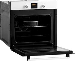 Духовой шкаф электрический Simfer B6EW56024,  58л,  белый/черный