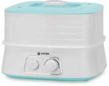 Характеристики Сушилка для овощей и фруктов Vitek VT-5053, белый, 5 ...