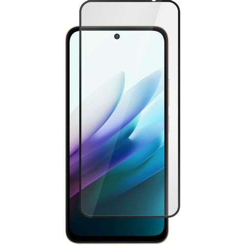 Защитное стекло для экрана BORASCO для Xiaomi Redmi 15 4G антиблик, 169х80 мм, 2.5D, 1 шт, черный [75875]