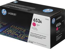 Картридж HP 653A, пурпурный