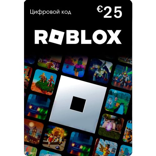 Пополнение игровой валюты ROBLOX 25 EUR EU, регион: Весь мир