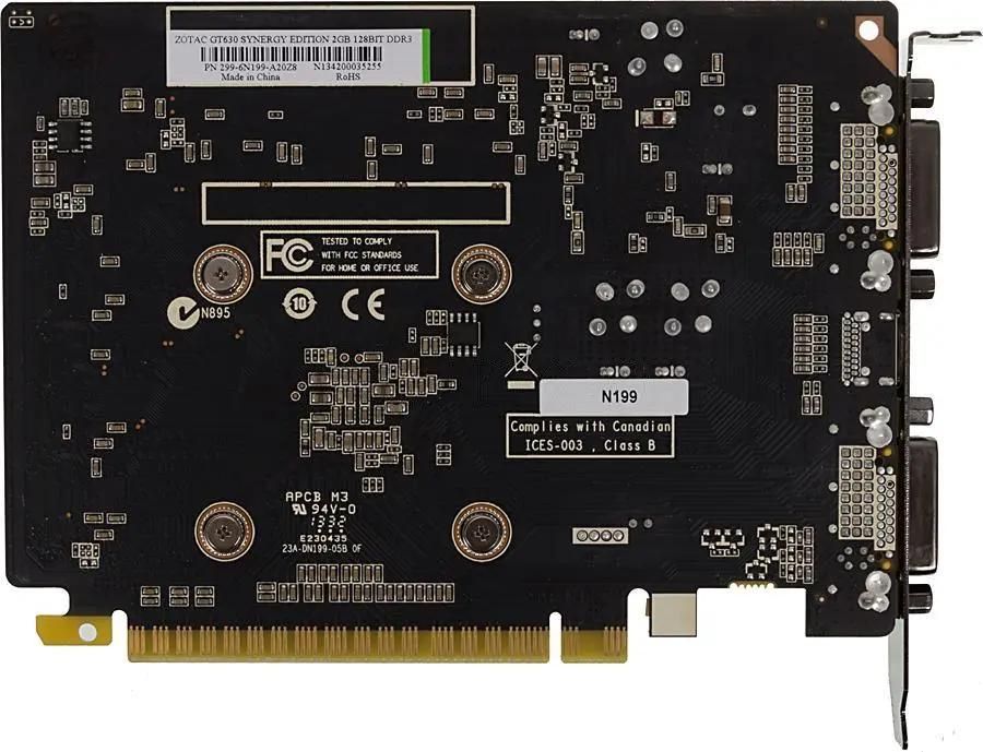 Zotac NVIDIA GeForce GT 630 2 DDR3 oem zt 60411 10b 878303