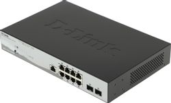Коммутатор D-Link DGS-1210-10P/ME/A1A, управляемый