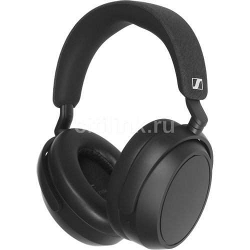 Наушники Sennheiser Momentum Wireless 4, Bluetooth, мониторные, черный [509266 m4aebt black]