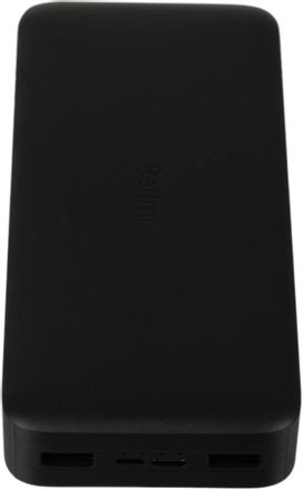 Внешний аккумулятор (Power Bank) Xiaomi Redmi PB200LZM,  20000мAч,  черный [vxn4304gl]