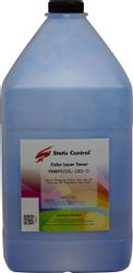 Тонер STATIC CONTROL TRMPTCOL-1KG-C,  голубой