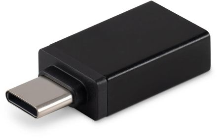 Адаптер Buro USB A(f) -  USB Type-C (m),  черный [bu-usb3-af-cm]