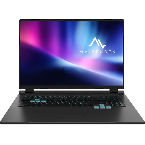 Ноутбук игровой MAIBENBEN X18A-R98957, 18″, IPS, AMD Ryzen 9 8945HX 2.5ГГц, 16-ядерный, 24ГБ DDR5, 1ТБ SSD, NVIDIA GeForce…