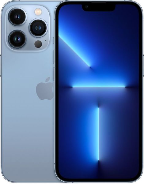 Смартфон Apple iPhone 13 Pro 128Gb, A2483, небесно-голубой