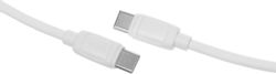 Кабель Hoco X115, USB Type-C (m) - USB Type-C (m), 1м, белый