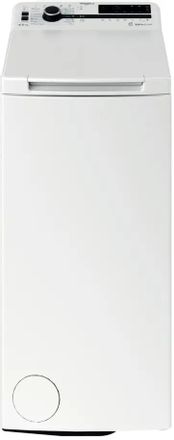 Стиральная машина Whirlpool TDLRB 65242BS EU/N, с вертикальной загрузкой, 6.5кг, 1200об/мин, с английской панелью управления