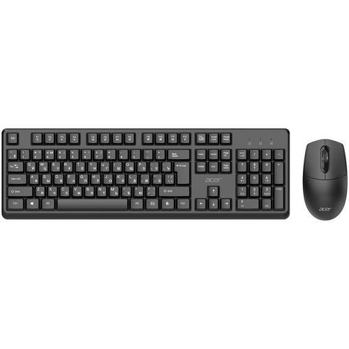 Комплект (клавиатура+мышь) Acer OCC501, USB, беспроводной, черный [zl.acc11.00h]