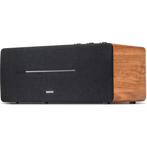 Колонки Bluetooth Edifier D12, 2.0, дерево/ черный [d12 brown]
