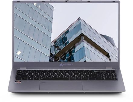 Ноутбук AZERTY Novel RBA-2510, 15.6", IPS, AMD Ryzen 5 5500H 3.3ГГц, 4-ядерный, 16ГБ DDR4, 512ГБ SSD,  AMD Radeon Rx  Vega 7, Windows 11 Pro,  серый [120-1106]