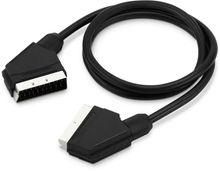 Изображение товара Кабель соединительный аудио-видео SCART 1м черный BURO bsc001-b-1