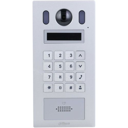 Видеопанель Dahua DHI-VTO6222E-P-EA, цветная, серебристый