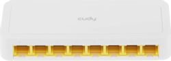 Коммутатор CUDY FS108D, неуправляемый