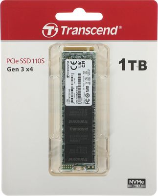 SSD Transcend 110S 1 M.2 2280 PCIe 3.0 x4 NVMe M.2 ts1tmte110s 1653169