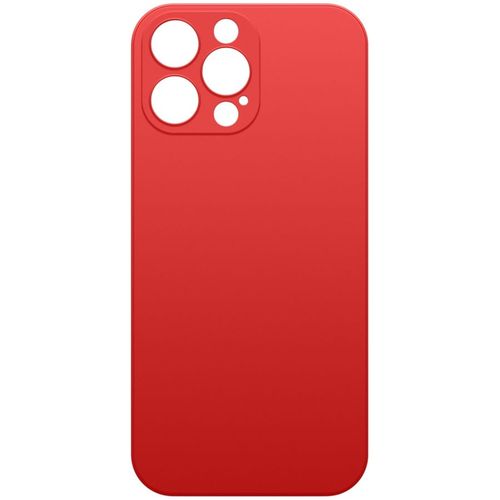 Чехол (клип-кейс) BORASCO Microfiber Case, для Apple iPhone 13 Pro Max, красный [40447]