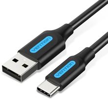 Изображение товара Кабель USB2.0 VENTION COKBF 1м USB Type-C to USB A круглой формы эранированный