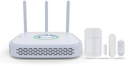 Комплект сигнализации беспроводной VIGUARD Home Line Combo x4, белый