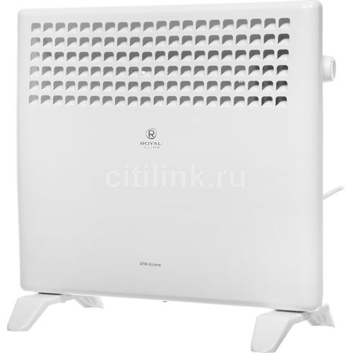 Конвектор Royal Clima Atri Econo REC-AE1000M, 1000Вт, с терморегулятором, белый