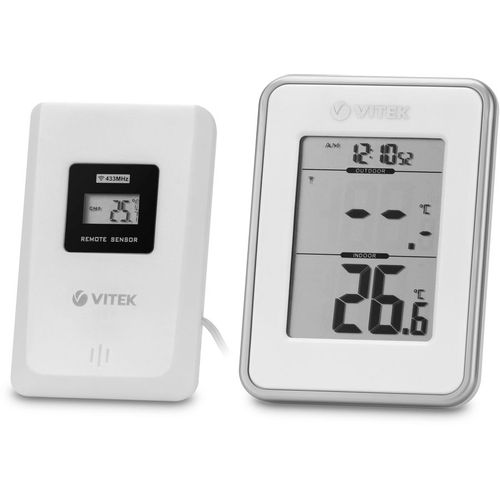 Погодная станция Vitek VT-6408, серебристый