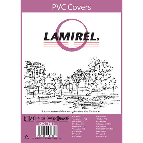 Обложка Fellowes Lamirel LA-7868401, A4, 200мкм, 100