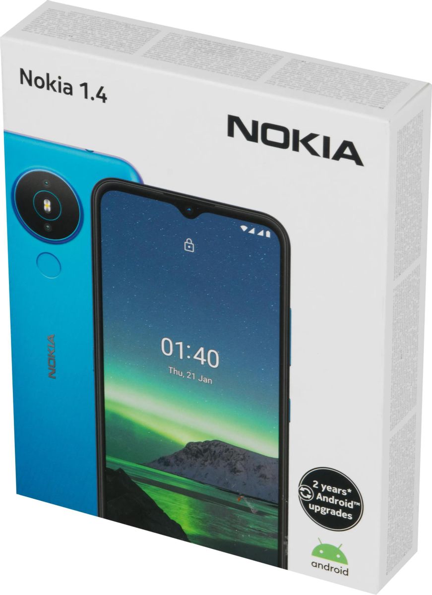 Отзывы на Смартфон Nokia 1.4 2/32Gb, темно-серый в интернет-магазине  СИТИЛИНК (1520318)