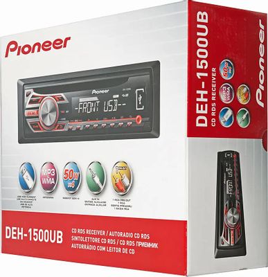 Инструкция, руководство по эксплуатации для автомагнитола Pioneer DEH-1500UB  (719605) - скачать Ситилинк