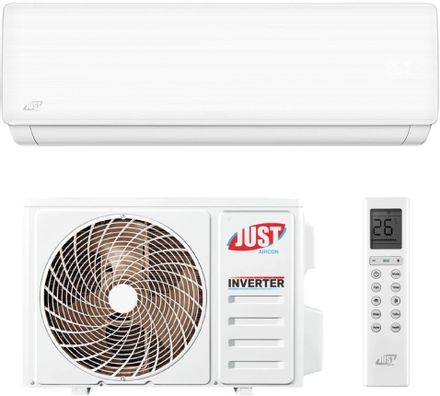 Сплит-система инверторная JUST AIRCON Serenity JAC-18HPSIA/XAB1 настенная, до 52м2, 18000 BTU, (комплект из 2-х коробок)