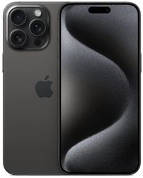 Изображение товара Смартфон Apple iPhone 15 Pro Max 1Tb,  6.7",  OLED,  120Гц,  2 nano SIM,  черный титан