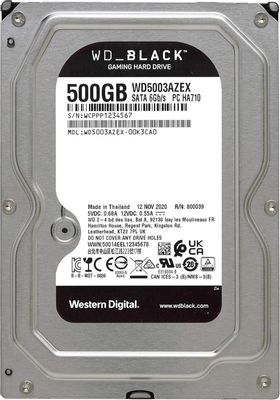 Обзор товара жесткий диск WD Caviar Black WD5003AZEX, 500ГБ, HDD, SATA ...