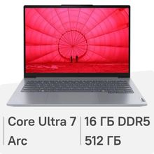 Изображение товара Ноутбук Lenovo Thinkbook 14 G7 IML 14 IPS SSD 16ГБ без ОС серый